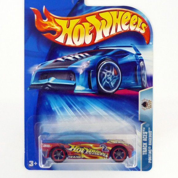 Hot Wheels Pontiac Rageous #167 Track Aces Red Die-Cast Car 2004 - Picture 1 of 1